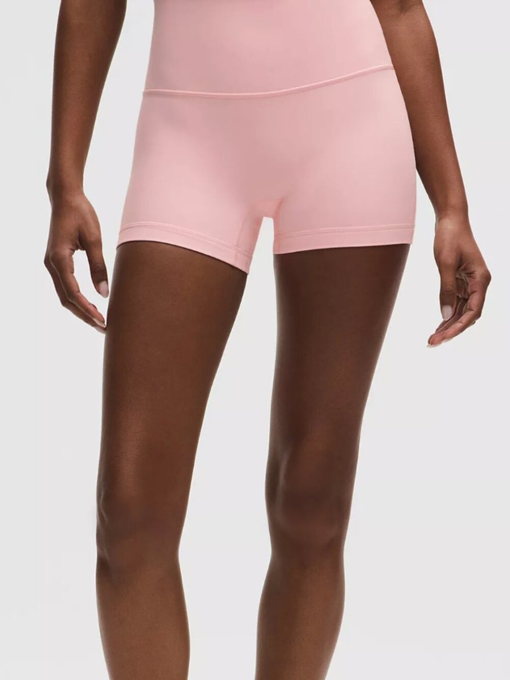 Lululemon Align High Rise 4" Shorts- Pink Pearl- 8- Nulu- LIKE NEW, worn 2-3x